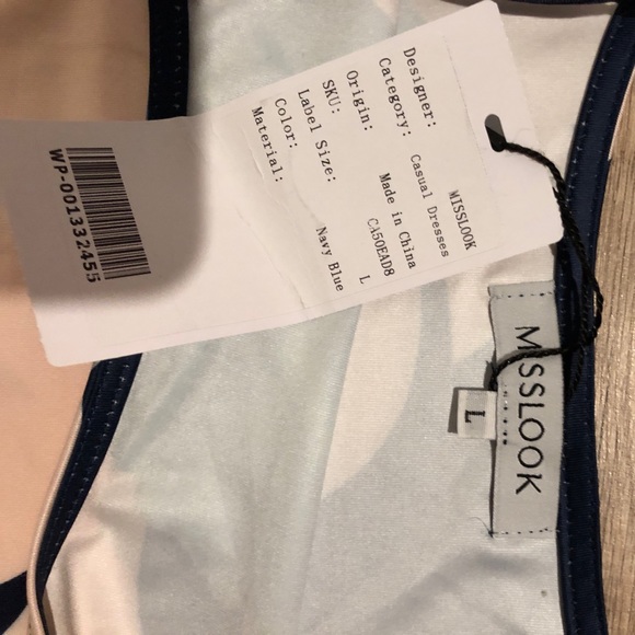 Tropical Printed Summer Dress - Picture 2 of 4